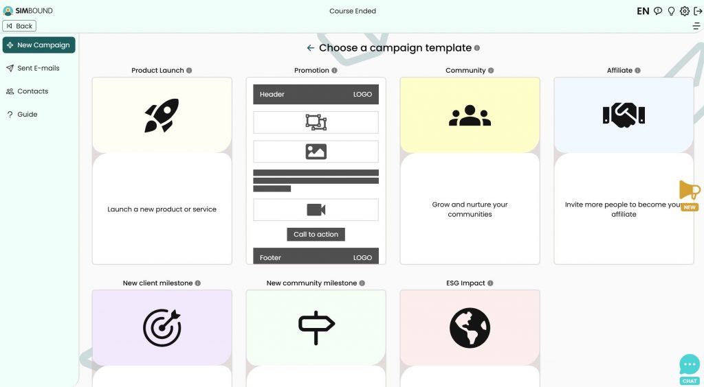 Aperçu du module E-mailing