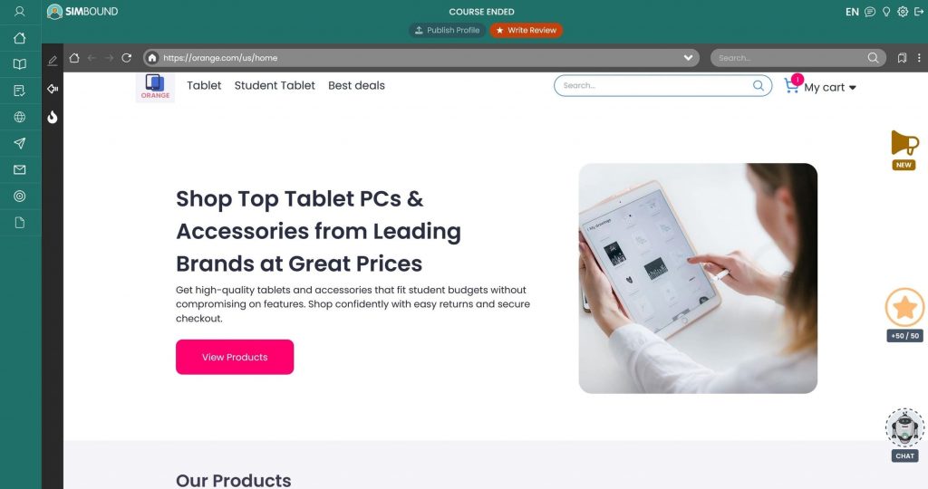 Exemple de page construite par des étudiants Exemple de page construite par des étudiants