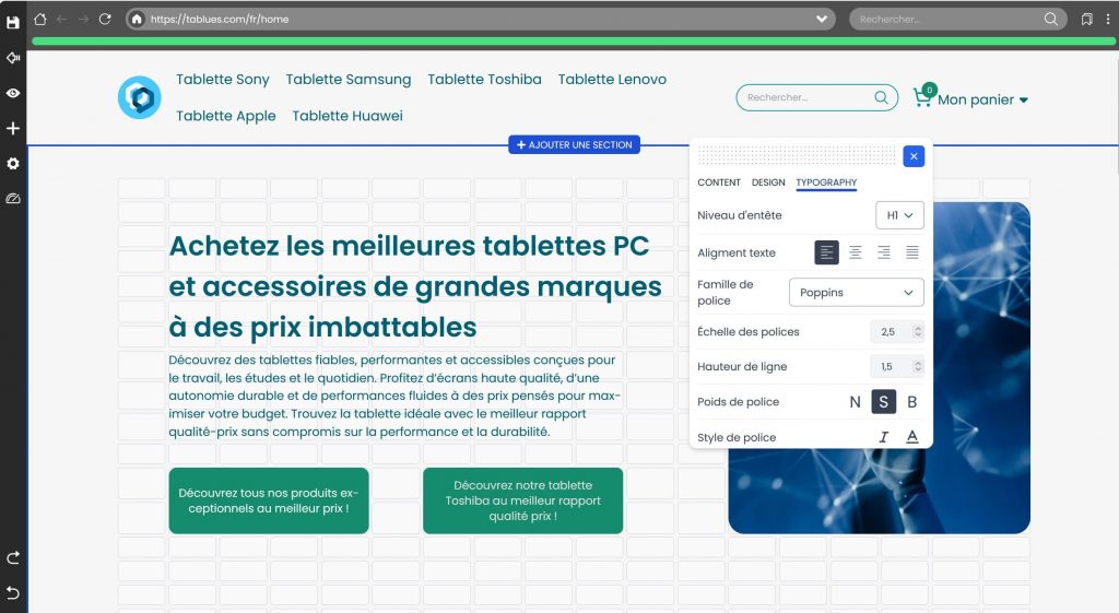 Home page du site français de l'équipe Tablues, en cours d'édition. Home page du site français de l'équipe Tablues, en cours d'édition.